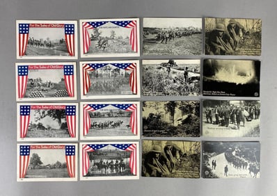 Postcards - 100+ Military Scenes