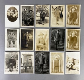 Postcards - 30+ Real Photo Soldiers