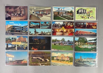 Postcards - 190+ Hotels, Motels, and Restaurants