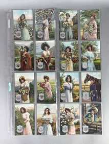 Postcards - 45 Tuck Series 2669 State Belles