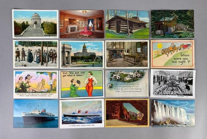 Postcards - 630+ Assorted Postcards