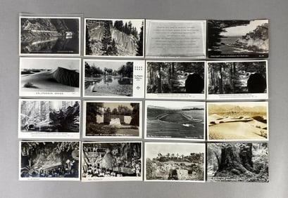 Postcards - 25 Real Photo California