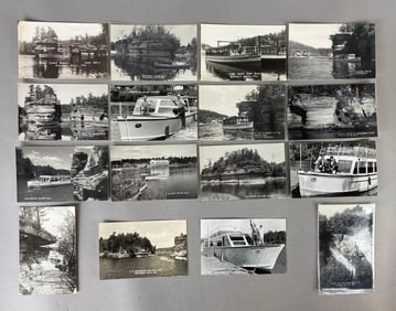 Postcards - 16 Real Photo Wisconsin Dells