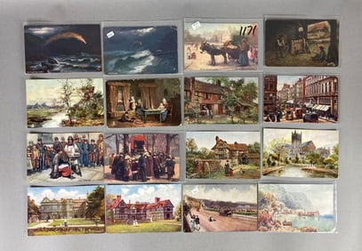 Postcards - 490+ Raphael Tuck Oilettes from Series