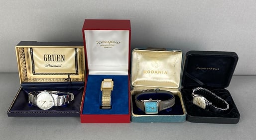 Group of 4 Wristwatches