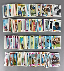 Group of Topps Football Trading Cards