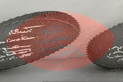 Chicago Bears Mike Ditka Signed Wilson Football
