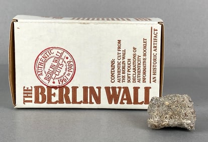 Berlin Wall Historic Artifact Cut