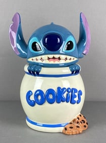 Disney Direct Stitch Porcelain Cookie Jar