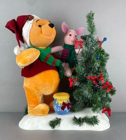 Winnie The Pooh and Piglet Christmas Tree Figure