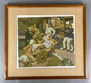 Dean Cornell Conquerers of Yellow Fever Print