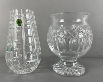 Group of 2 Waterford Crystal Vases
