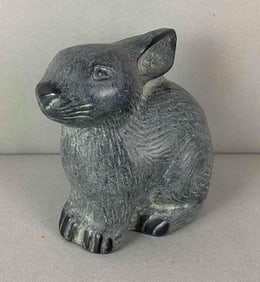 1994 Virginia Metalcrafters Cast Iron Rabbit Figure