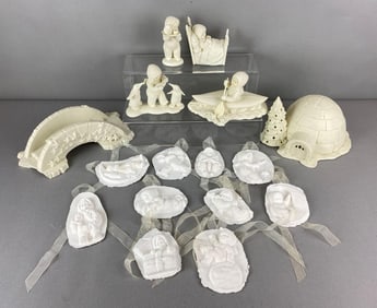 Group of 6 Snowbabies Figurines and More