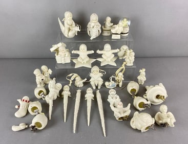 Group of Assorted Snowbabies Items
