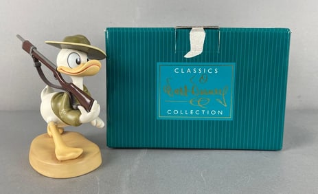 Walt Disney Classics Collection Basic Training Donald Duck Statue