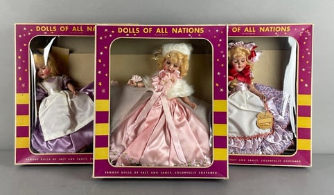 Group of Vintage Duchess Dolls of all Nations