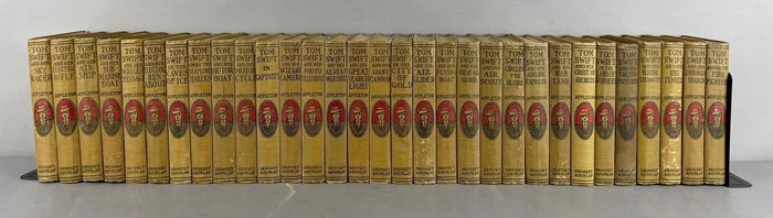 Vintage Set of Victor Appleton Tom Swift Hardcover Books
