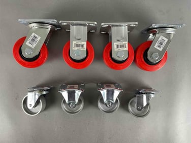 2 Sets of 4 Casters