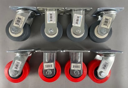 2 Sets of 4 Casters