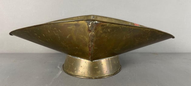 Antique Brass Scale Pan