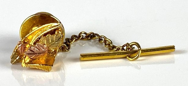 10K Black Hills Gold Lapel Pin