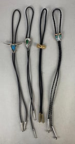 Group of 4 Bolo Ties