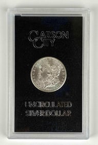1884 US Mint Uncirculated Carson City Morgan Silver Dollar