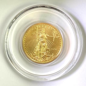 2020 US Mint $5 1/10th oz American Gold Eagle