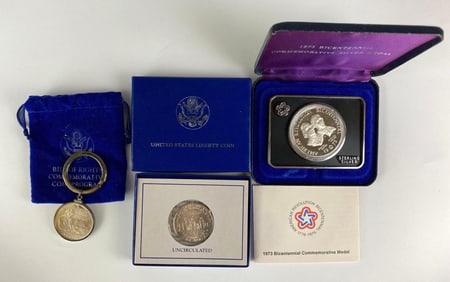 Group of 2 Assorted US Mint Items and More