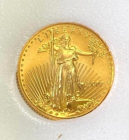 2007 US Mint $5 1/10 oz American Gold Eagle