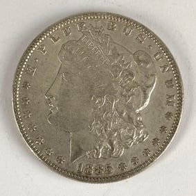 1885 Morgan Silver Dollar