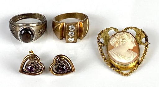 Group of Sterling Silver and Gold-Filled Jewelry