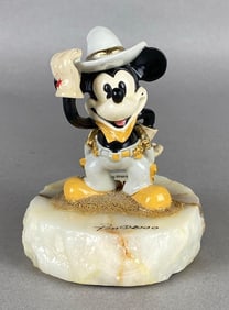 2000 Ron Lee Disney Two-Gun Mickey Figurine