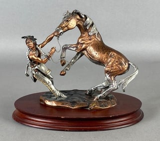 C.A. Pardell Legends Mixed Media SHHH! Sculpture