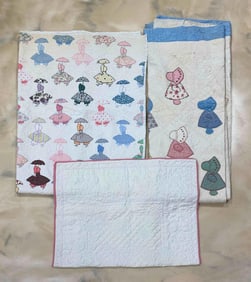 Group of 3 Quilts/Blankets