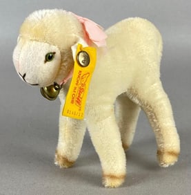 Steiff White Lamb 0145/12 Plush