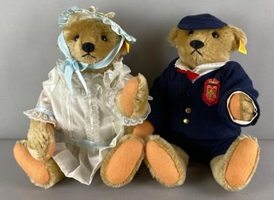 Group of 2 Steiff Teddy Bears