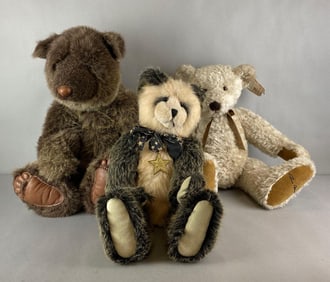 Group of 3 Assorted Bears