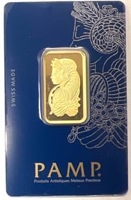 PAMP Fortuna 20 Gram .9999 Fine Gold Ingot/ Bar