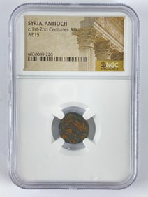 NGC Certified Ancient Syria, Antioch Coin