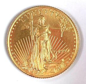 1997 US $10 1/4 oz American Gold Eagle Gold Coin