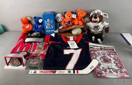 Group of Assorted Sports Memorabilia