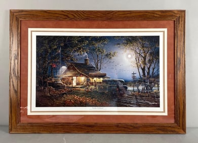 1995 Terry Redlin Autumn Traditions Print
