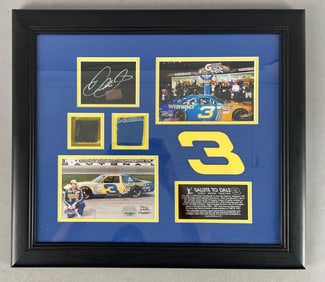 Signed Dale Earnhardt Jr. Limited Edition Plaque