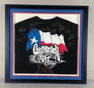 Signed Gas Monkey Garage Signed T-Shirt