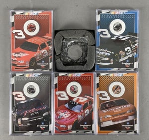 Group of NASCAR Colorized Commemorative U.S. Coins