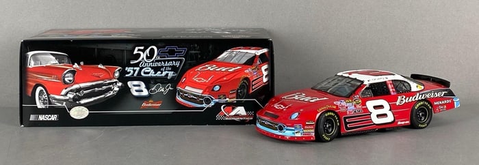 Action Dale Earnhardt Jr Signed Die-Cast Nascar Stock Car