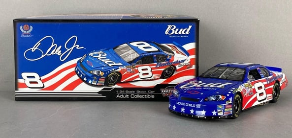 MA Dale Earnhardt No. 8 Signed Nascar Stock Car
