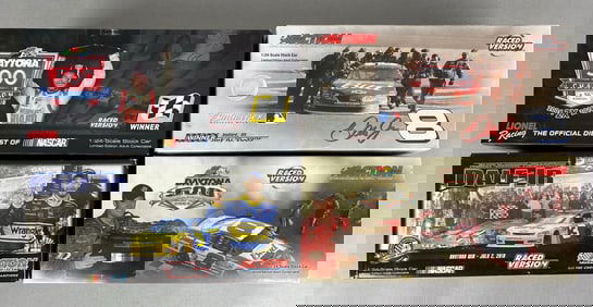 Group of 4 Action Limited Edition Dale Earnhardt Jr Die-Cast Stock Cars